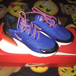Air Max 270 worn once for half a day,LIKE NEW